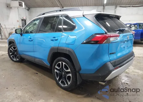 2019 Toyota Rav4 Adventure из США, поврежденный, VIN 2T3J1RFV1KW048016